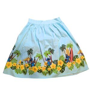 Disney Hot Topic Lilo & Stitch Skirt with Pockets Size L Circle Skirt